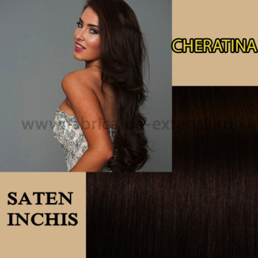 Cheratina Ondulat Saten Inchis
