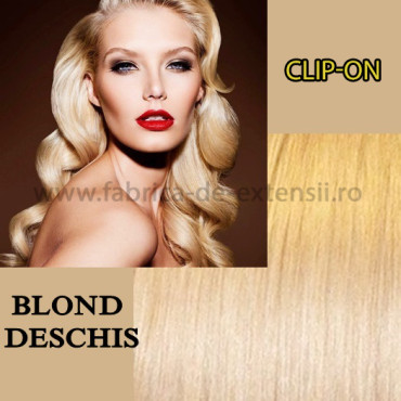 Clip-On Cret Blond Deschis