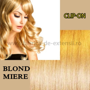 Clip-On Cret Blond Miere