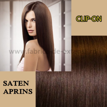Clip-on Ondulat Saten Aprins Clip-on Ondulat Saten Aprins
