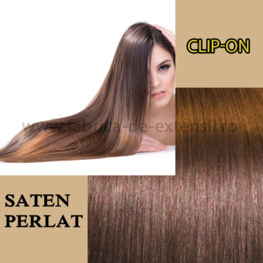 Clip-on Ondulat Saten Perlat Clip-on Ondulat Saten Perlat