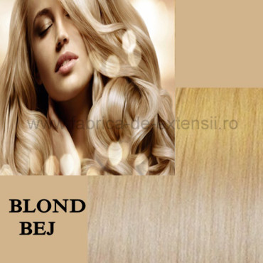 Extensii Nanoring Blond Bej