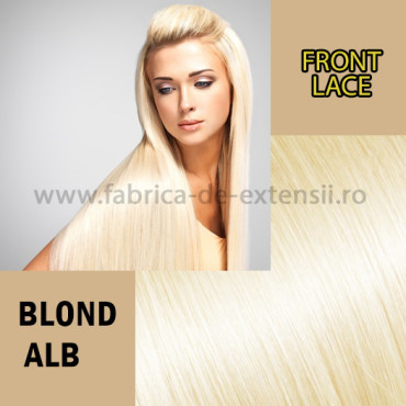 Front Lace Blond Alb Front Lace Blond Alb