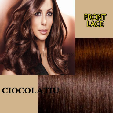 Front Lace Ciocolatiu