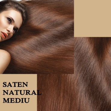 Cozi De Par Deluxe Saten Natural Mediu Cozi De Par Deluxe Saten Natural Mediu