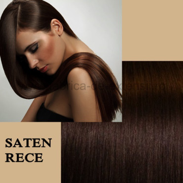 Extensii Front Lace (Semiperuca) DeLuxe Saten Rece