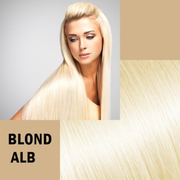 Clip-On Diamond Blond Alb Clip-On Diamond Blond Alb