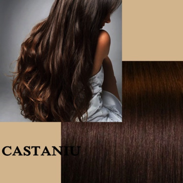 Clip-On Diamond Castaniu Simplu Clip-On Diamond Castaniu Simplu