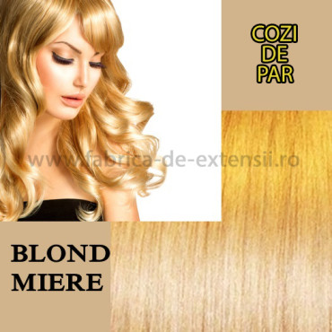Cozi de Par cu Dubla Intrebuintare Blond Miere Cozi de Par cu Dubla Intrebuintare Blond Miere