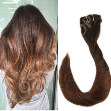 Mini Set Clip-On Ombre #3 #8N Mini Set Clip-On Ombre #3 #8N