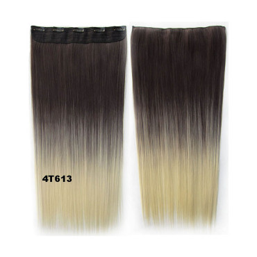 Trese Clip-On Drepte Sintetic Ombre #4 613 Trese Clip-On Drepte Sintetic Ombre #4 613