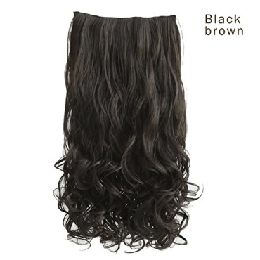 Trese Clip-On Ondulate Sintetic Negru Natural 1B Trese Clip-On Ondulate Sintetic Negru Natural 1B
