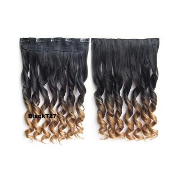 Trese Clip-On Ondulate Sintetic Ombre #1B 27 Trese Clip-On Ondulate Sintetic Ombre #1B 27